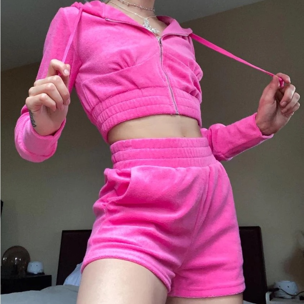 Terry short set